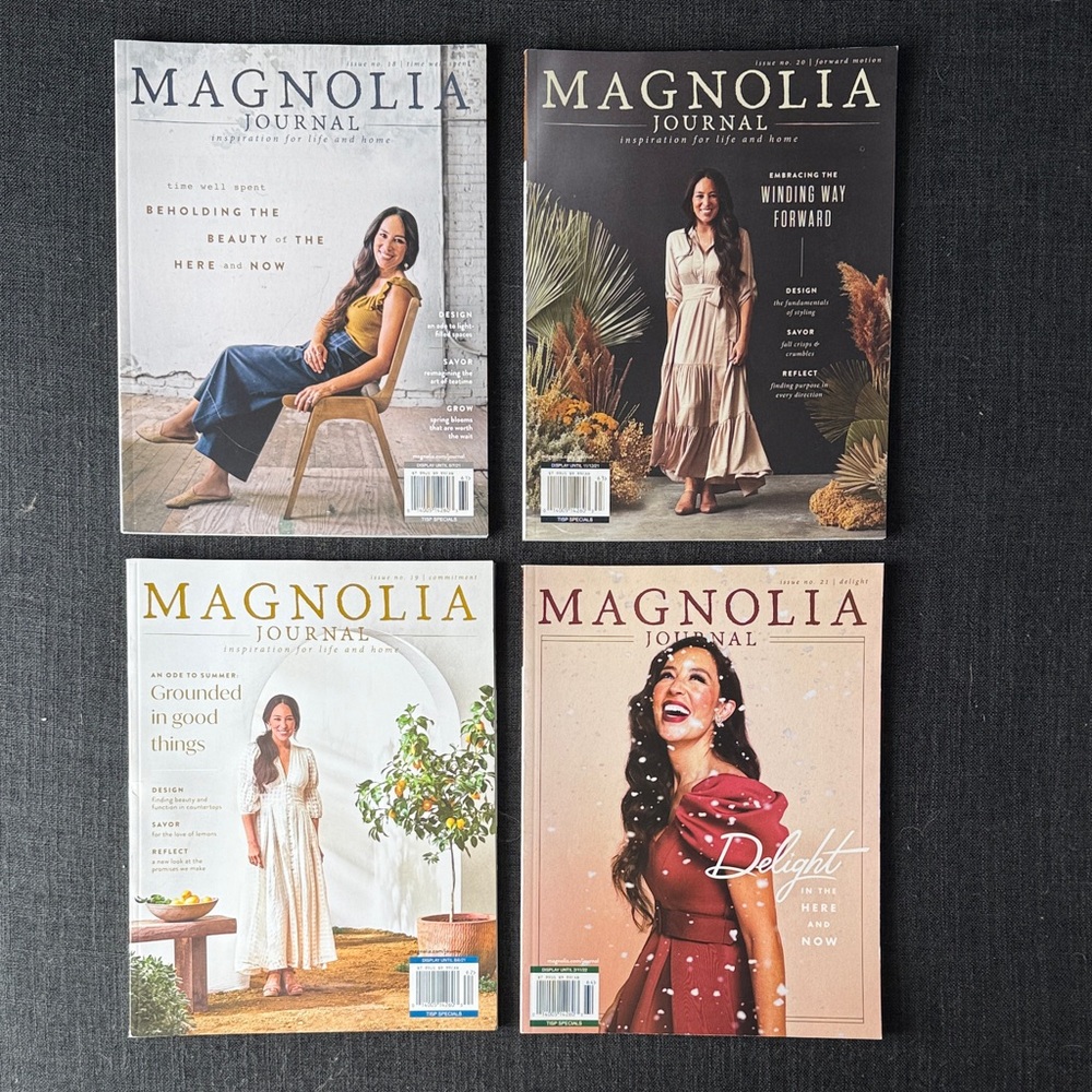 Magnolia Journal Magazine- 2021 Set